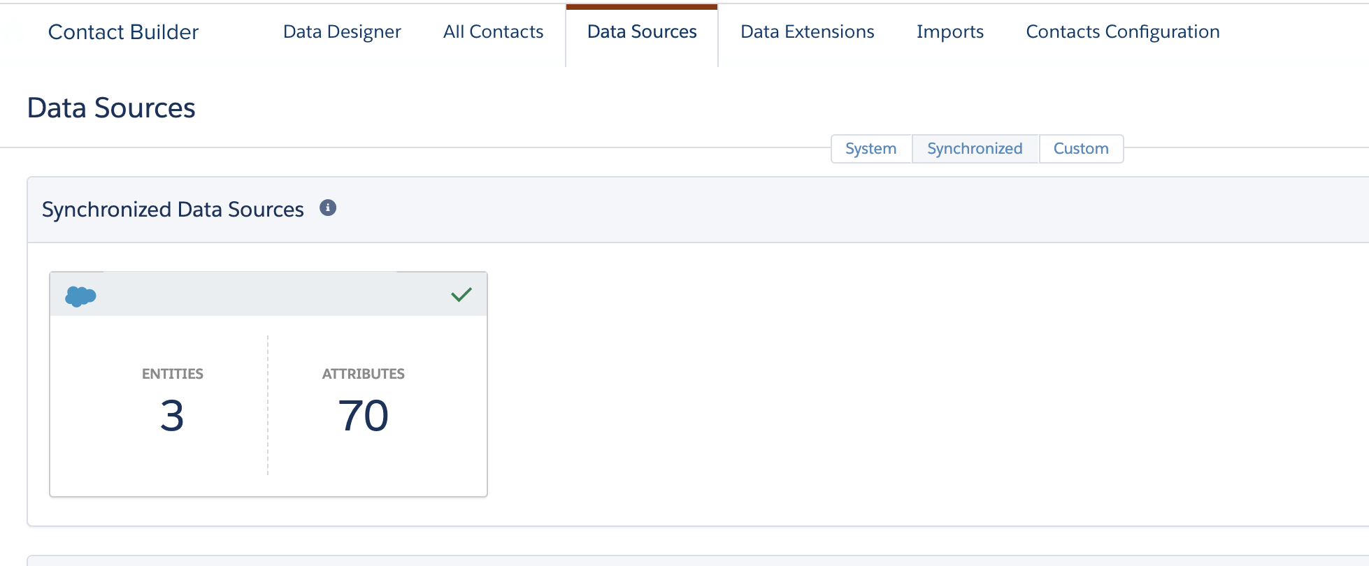 Synchronized Data Sources