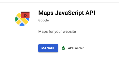 Google Maps JavaScript API