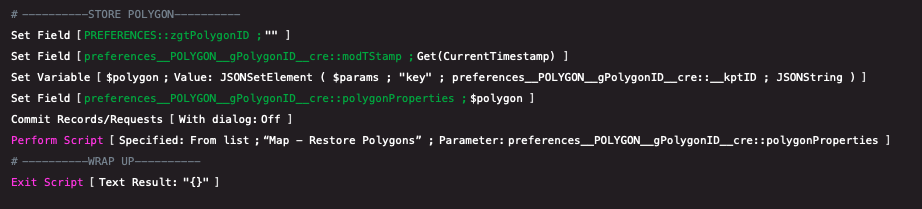 Storing Polygons