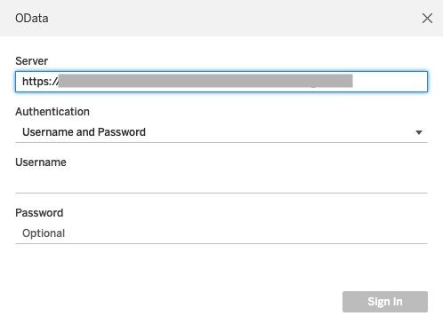 filemaker tableau login data