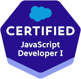 Salesforce Certified JavaScript Developer I