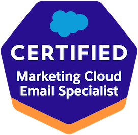 Salesforce Certified Marketing Cloud Email Specialist