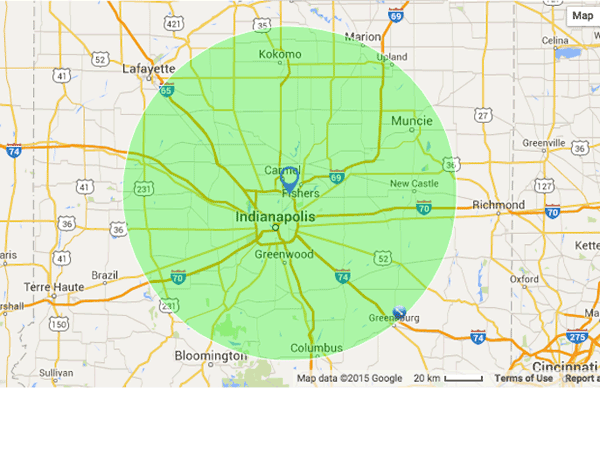 FileMaker Radius Search