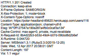 filemaker curl http response headers